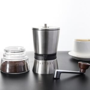 JSK® Stainless steel Hand-crank Coffee Grinder